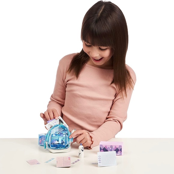 ⌛️SOLD OUT⌛️ Real Littles Mini Disney Backpack Little Mermaid Silver Iridescent - Picture 7 of 7